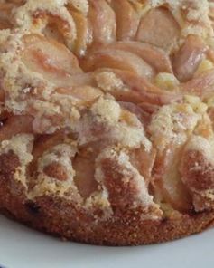 Персиковая шарлотка из моего детства