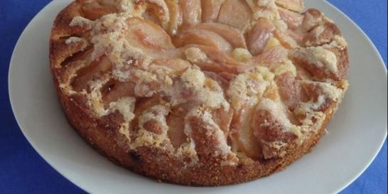 Персиковая шарлотка из моего детства