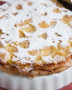 Простая Шарлотка с яблоками в духовке