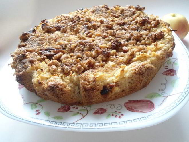 Рецепт ржаной шарлотки богатой