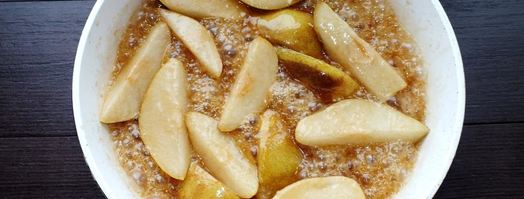 шарлотка грушевое наслаждение. Шаг 4