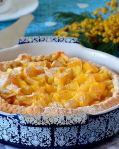 Шарлотка с апельсином