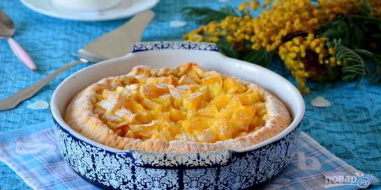 Шарлотка с апельсином