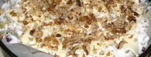 шарлотка с брусникой и яблоками. Шаг 8