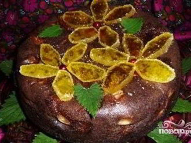 Рецепт шарлотки с какао и яблоками