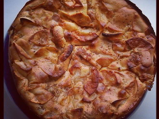 Рецепт шарлотки с хрустящей корочкой