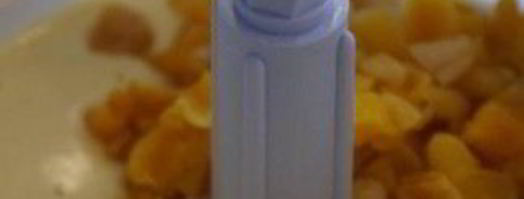 шарлотка с курагой. Шаг 4