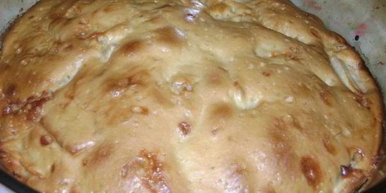 Шарлотка с маргарином