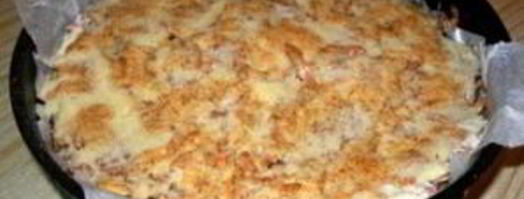 шарлотка с тертыми яблоками. Шаг 8