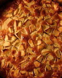 Шарлотка с яблоками без яиц