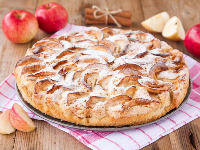 Рецепт шарлотки с яблоками классическая в духовке