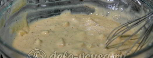 шарлотка с яблоками в мультиварке. Шаг 11