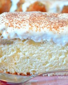 Шарлотка со сметанным кремом