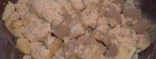 шарлотка со сметанным кремом. Шаг 3