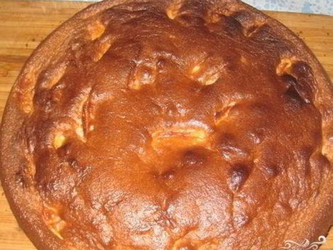 Рецепт шарлотки со сметаной