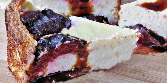 Шарлотка творожная