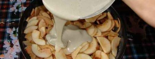 шарлотка яблочная. Шаг 28