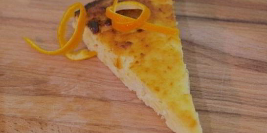 Творожная шарлотка