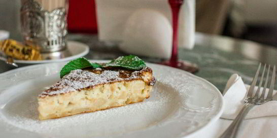 Ванильная шарлотка