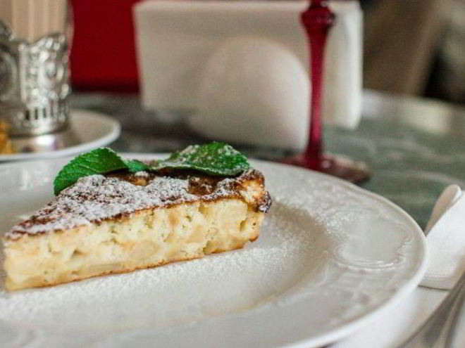 Рецепт ванильной шарлотки