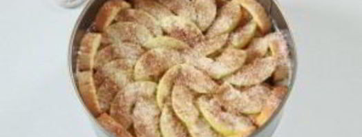 яблочная шарлотка с хлебом. Шаг 7