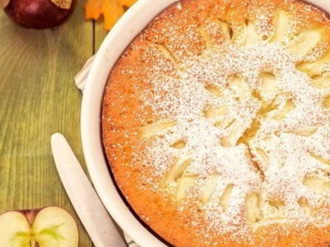 Рецепт яблочного пирога шарлотка