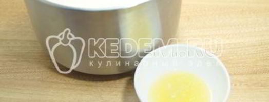 заливная шарлотка с яблоками. Шаг 2