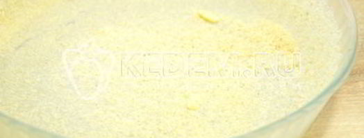 заливная шарлотка с яблоками. Шаг 5