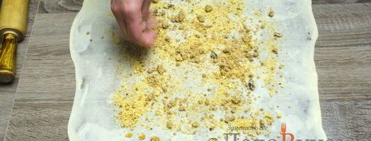 штрудель с вишней. Шаг 23