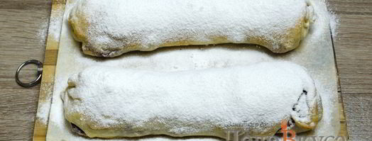 штрудель с вишней. Шаг 34