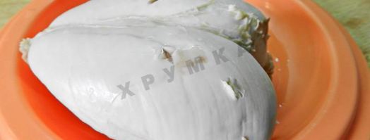 слоеные конвертики с курицей и грибами. Шаг 3