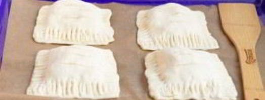 слойки с дыней и сыром. Шаг 4