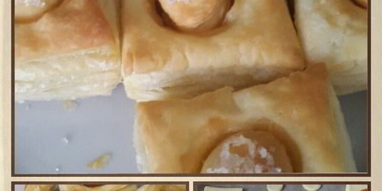 Слойки с джемом