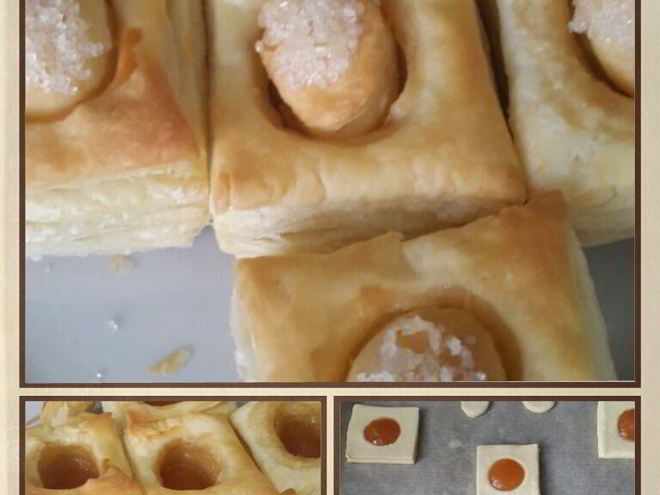 Рецепт слоек с джемом