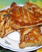 Слойки с фаршем