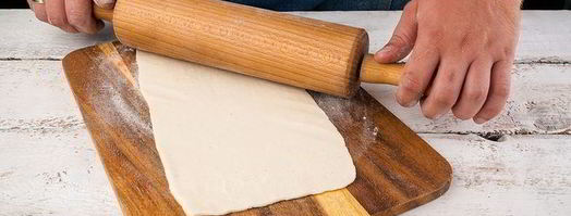 слойки с колбасой. Шаг 3