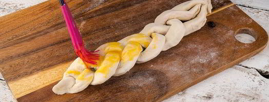 слойки с колбасой. Шаг 6