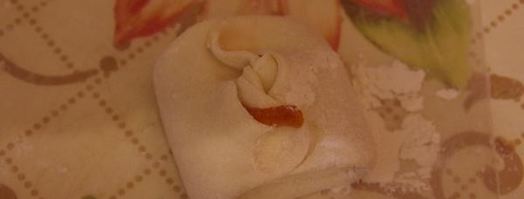 слойки с конфитюром из айвы. Шаг 7