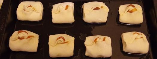 слойки с конфитюром из айвы. Шаг 8