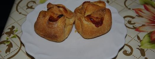 слойки с конфитюром из айвы. Шаг 9