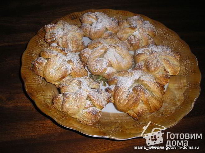 Рецепт слоек с кремом патисьер