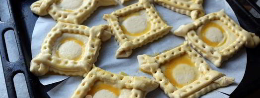 слойки с мясом dog bowl. Шаг 19