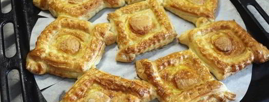 слойки с мясом dog bowl. Шаг 20