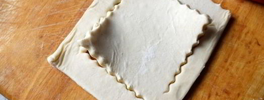 слойки с мясом dog bowl. Шаг 6