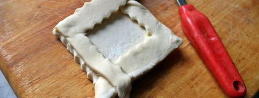 слойки с мясом dog bowl. Шаг 8