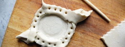 слойки с мясом dog bowl. Шаг 10