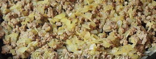 слойки с мясом. Шаг 3