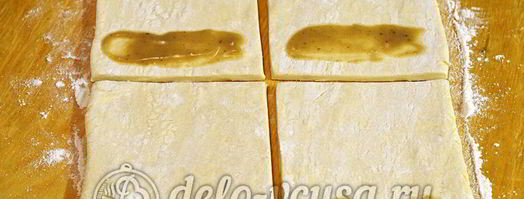 слойки с мясом. Шаг 5