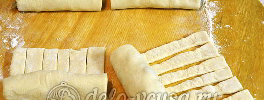 слойки с мясом. Шаг 9