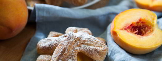 слойки с персиками. Шаг 6